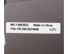 Lenovo 5M10V24866 MECH_ASM GRP,KBD,BZL,SWE/FIN,WL,IG,CHY