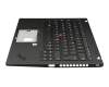 5M10V25577 Original Lenovo Tastatur inkl. Topcase DE (deutsch) schwarz/schwarz mit Backlight und Mouse-Stick