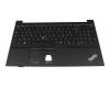 5M11A36089 Original Lenovo Tastatur inkl. Topcase FR (französisch) schwarz/schwarz mit Backlight und Mouse-Stick