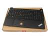 5M11A36338 Original Lenovo Tastatur inkl. Topcase CH (schweiz) schwarz/schwarz mit Backlight und Mouse-Stick
