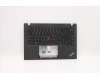 Lenovo 5M11C47928 MECH_ASM KBD W/C GRE BKLT(SUN) US BK