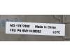 Lenovo 5M11H26002 MECH_ASM KB CCov RBKLT Chicon WW BK
