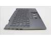 5M11H62408 Lenovo MECH_ASM BL KB GY FPR WW EURO ENG SRX