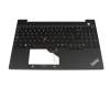5M11H94867 Original Lenovo Tastatur inkl. Topcase SP (spanisch) schwarz/schwarz mit Backlight und Mouse-Stick