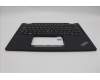 Lenovo 5M11L64165 C-Cover with keyboard, Switzerland, Black, Backlight, UK