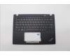 Lenovo 5M11L85862 C-Cover with keyboard, Arabic, Black, Backlight, US