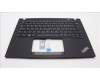 Lenovo 5M11L92908 MECH_ASM KBD w/CVR SLV BL (SUN) UK BK