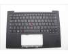 Lenovo 5M11N61093 C-Cover with keyboard, German, Deep Black, FingerPrint Reader, WLAN, UK