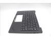 Lenovo 5M11N61093 C-Cover with keyboard, German, Deep Black, FingerPrint Reader, WLAN, UK