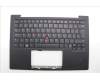 Lenovo 5M11N61115 C-Cover with keyboard, UK English, Deep Black, FingerPrint Reader, WLAN, UK