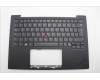 Lenovo 5M11N61130 C-Cover with keyboard, German, Deep Black, FingerPrint Reader, WLAN, UK
