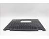 Lenovo 5M11N93201 C-Cover with keyboard, Norwegian, Black, Backlight, WWAN, UK