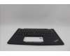 Lenovo 5M11N93201 C-Cover with keyboard, Norwegian, Black, Backlight, WWAN, UK