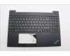 Lenovo 5M11N96543 MECH_ASM FRU KBD CCV GRE (CHY) US BK