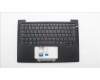 Lenovo 5M11N99633 C-Cover with keyboard, Norwegian, Black, Backlight, WWAN, UK
