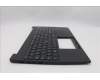 Lenovo 5M11P68335 C-Cover with keyboard, Italian, Black, Backlight, UK