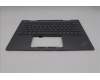 Lenovo 5M11R39519 C-Cover with keyboard, Korean, Luna Grey, FingerPrint Reader, WWAN, US