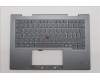 Lenovo 5M11R91534 MECH_ASM BL KB GY FPR WW SWE/FIN LTN