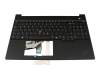 5M11S10178 Original Lenovo Tastatur inkl. Topcase DE (deutsch) schwarz/schwarz mit Backlight und Mouse-Stick