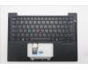 Lenovo 5M11S16199 C-Abdeckung mit Tastatur, Französisch, schwarz, Hintergrundbeleuchtung
