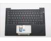 Lenovo 5M11S16319 C-Abdeckung mit Tastatur, Bulgarisch, schwarz, Hintergrundbeleuchtung, Mobiles Breitband, GB