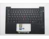 Lenovo 5M11S37294 C-Cover with keyboard, Norwegian, Black, Backlight, UK