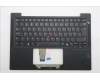 Lenovo 5M11S37666 C-Cover with keyboard, Norwegian, Black, Backlight, WWAN, UK