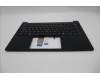 Lenovo 5M11S53793 C-Cover with keyboard, Portuguese, Black, Backlight, UK