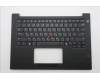 Lenovo 5M11T54267 C-Cover with keyboard, Hebrew, Black, Backlight, US