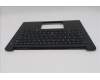 Lenovo 5M11T55123 C-Cover with keyboard, Estonian, Black, Backlight, Smart Card Reader, UK