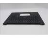 Lenovo 5M11T55139 C-Cover with keyboard, German, Black, Backlight, Smart Card Reader, UK