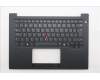 Lenovo 5M11T55223 C-Cover with keyboard, UK English, Black, Backlight, Smart Card Reader, UK