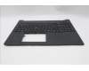 Lenovo 5M11T55242 C-Cover with keyboard, Belgian, Black, Backlight, Number Pad, UK