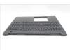 Lenovo 5M11T55242 C-Cover with keyboard, Belgian, Black, Backlight, Number Pad, UK