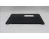 Lenovo 5M11T55267 C-Cover with keyboard, US English Euro, Black, Backlight, Number Pad, US
