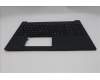 Lenovo 5M11T55323 C-Cover with keyboard, Switzerland, Black, Backlight, Number Pad, UK