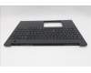 Lenovo 5M11T55400 C-Cover with keyboard, Italian, Black, Backlight, WWAN, Number Pad, UK