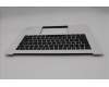 Lenovo 5M11T58904 C-Cover with keyboard, Arabic, White, FingerPrint, US