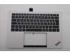 Lenovo 5M11U03807 C-Abdeckung mit Tastatur, Italienisch, Schwarz/Weiß, Fingerabdruck, WLAN
