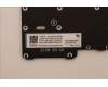 Lenovo 5N21H76838 Keyboard Internal, Portuguese, Black, Backlight, UK