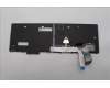Lenovo 5N21K05086 Keyboard Internal, Danish, BackLight, UK