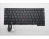 Lenovo 5N21M37916 Interne Tastatur, Bulgarisch, Schwarz, Hintergrundbeleuchtung