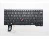 Lenovo 5N21M38219 Keyboard Internal, USA English, Black, Non-Backlight, US