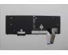 Lenovo 5N21M40157 Keyboard Internal, Canadian French 058, Black, Backlight, w/Number, UK