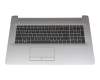 6037B0144704 Original HP Tastatur inkl. Topcase DE (deutsch) schwarz/silber ODD