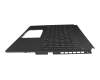 6037B0244313 Original Asus Tastatur inkl. Topcase DE (deutsch) schwarz/schwarz mit Backlight