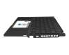 6037B0270313 Original Asus Tastatur inkl. Topcase schwarz/schwarz mit Backlight