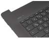 6070B1308103 Original HP Tastatur inkl. Topcase DE (deutsch) schwarz/schwarz (DVD) (Optik: Metall schwarz gebürstet)