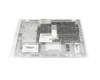 6B.A4VN2.014 Original Acer Tastatur inkl. Topcase DE (deutsch) silber/silber mit Backlight