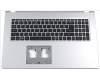 Acer 6B.A6TN2.001 Tastatur inkl. Topcase silber.mit Tastatur US-INT